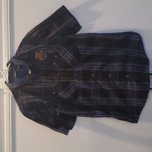 Harley Davidson 115th Anniversary Button Down